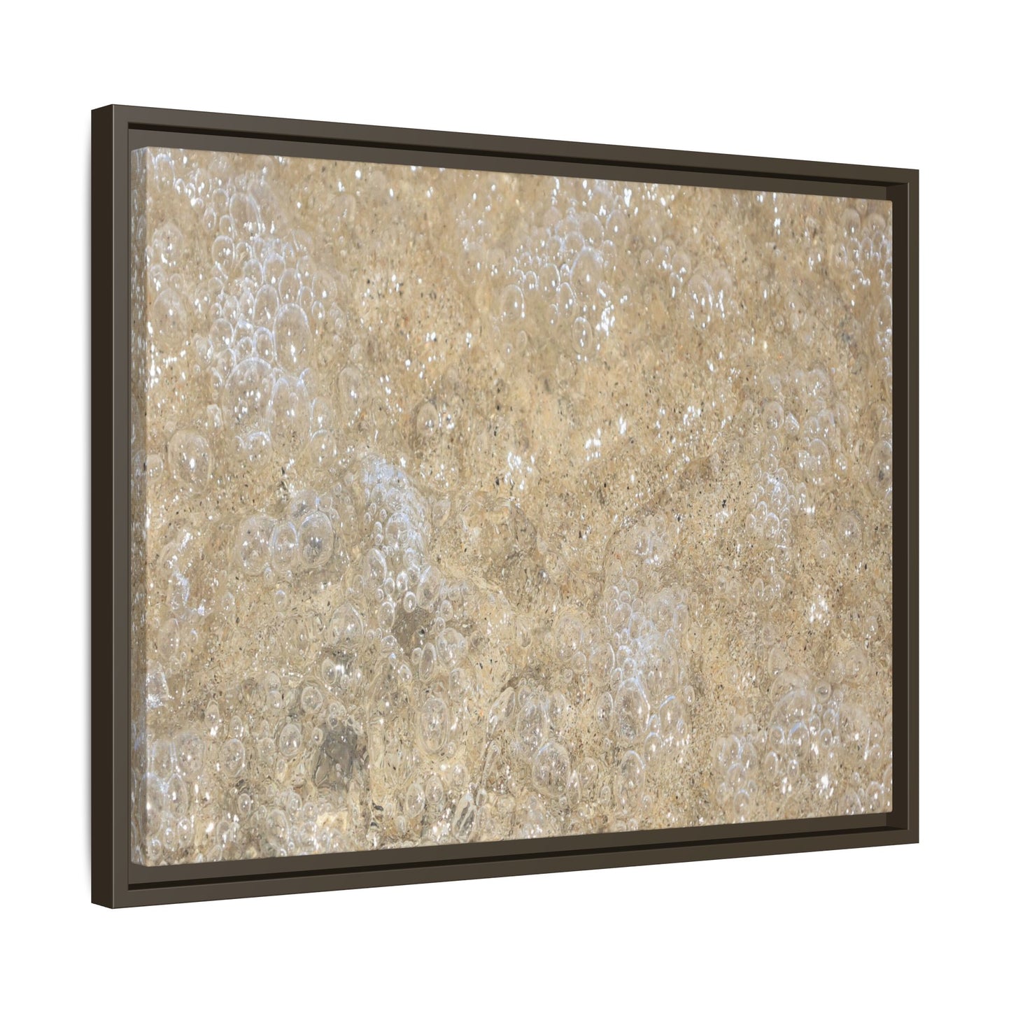 Bubbling Sand - Unique Stretched Canvas Wall Art - Art By Earth