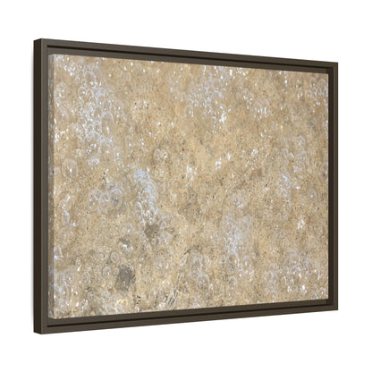 Bubbling Sand - Unique Stretched Canvas Wall Art - Art By Earth