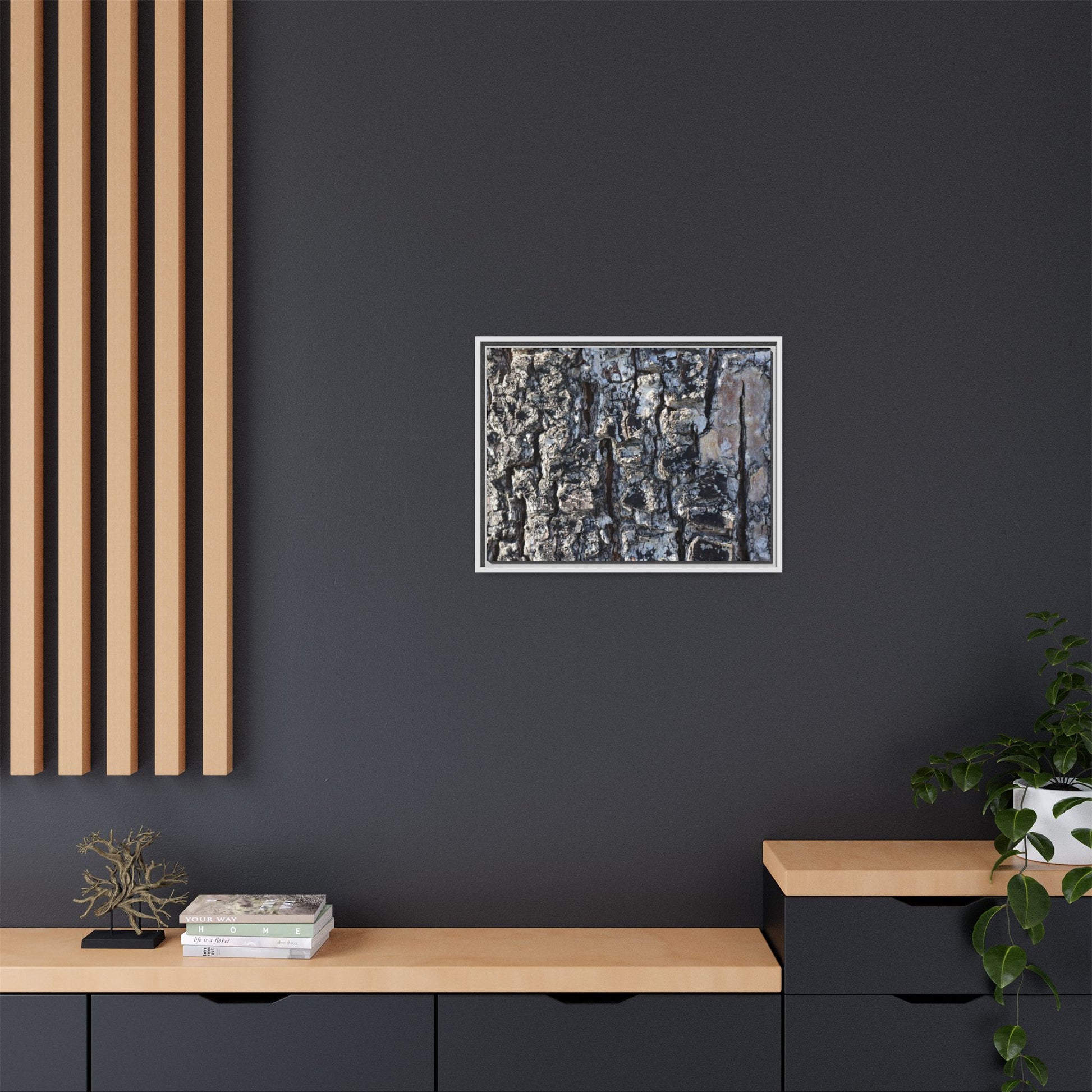 The Bark Chronicles - Unique Stretched Canvas Wall Art - Art By Earth
