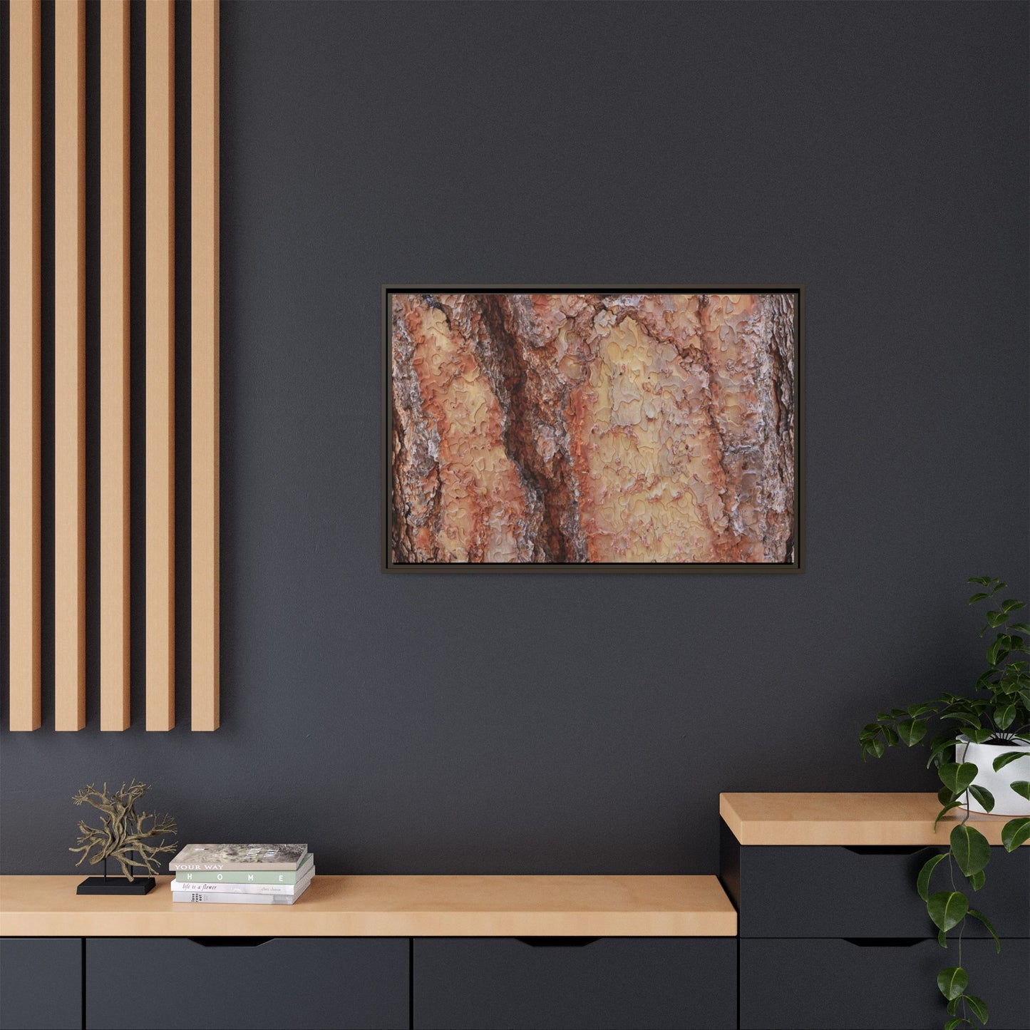 Rustic Rhythms - Unique Stretched Canvas Wall Art - Art By Earth