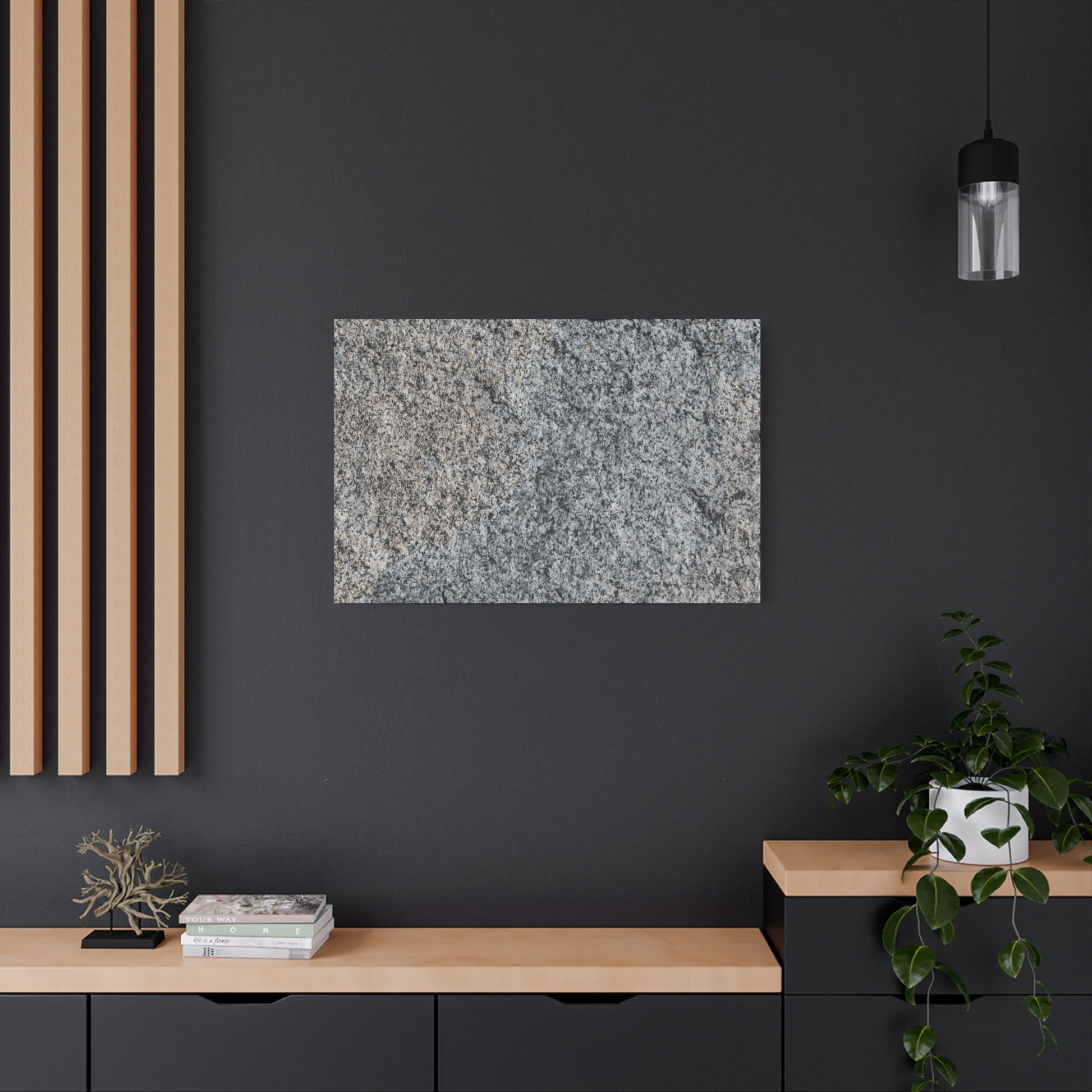 Echoes in Rock - Unique Frameless Canvas Wall Art - Art By Earth