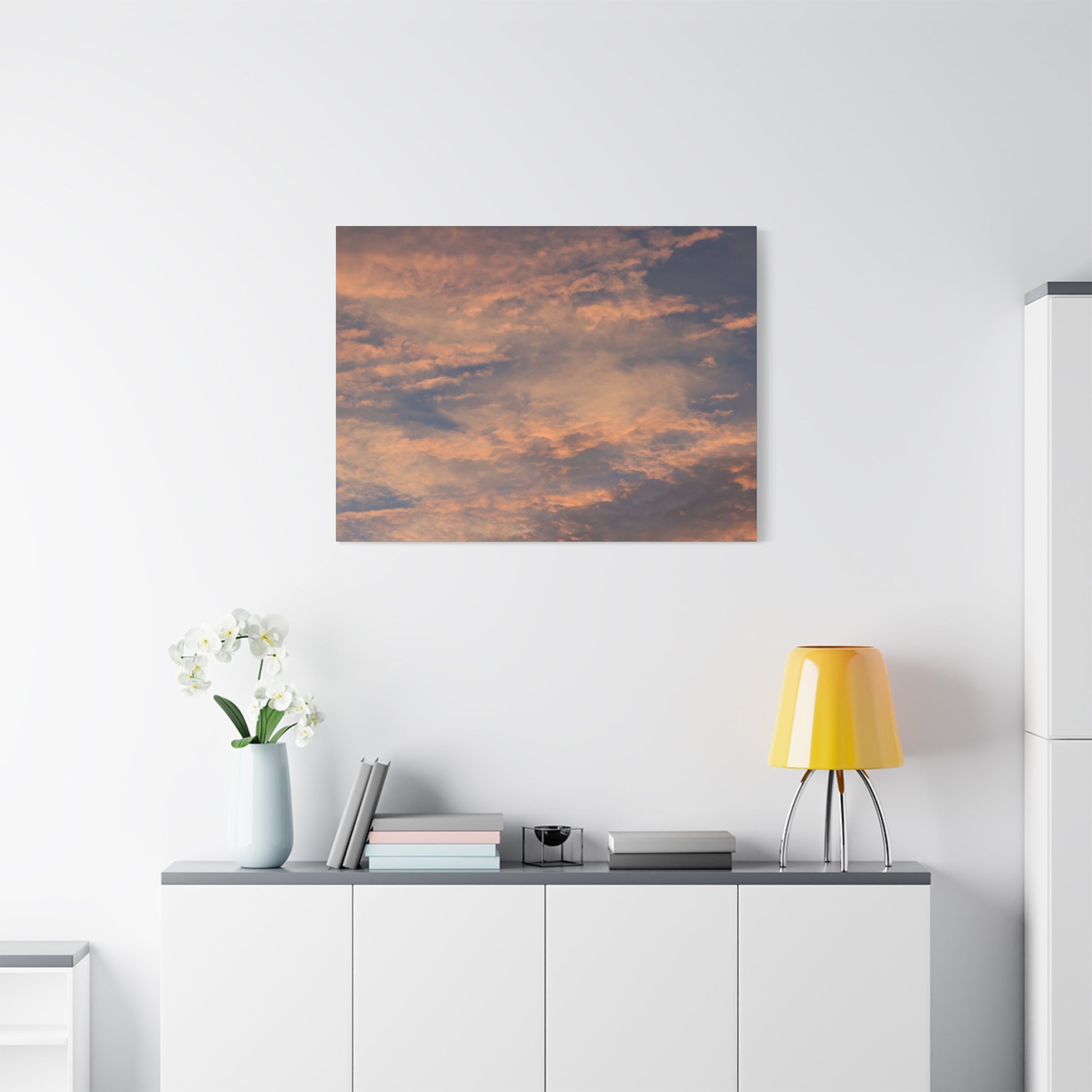 Sunset's Whispers - Unique Frameless Canvas Wall Art - Art By Earth