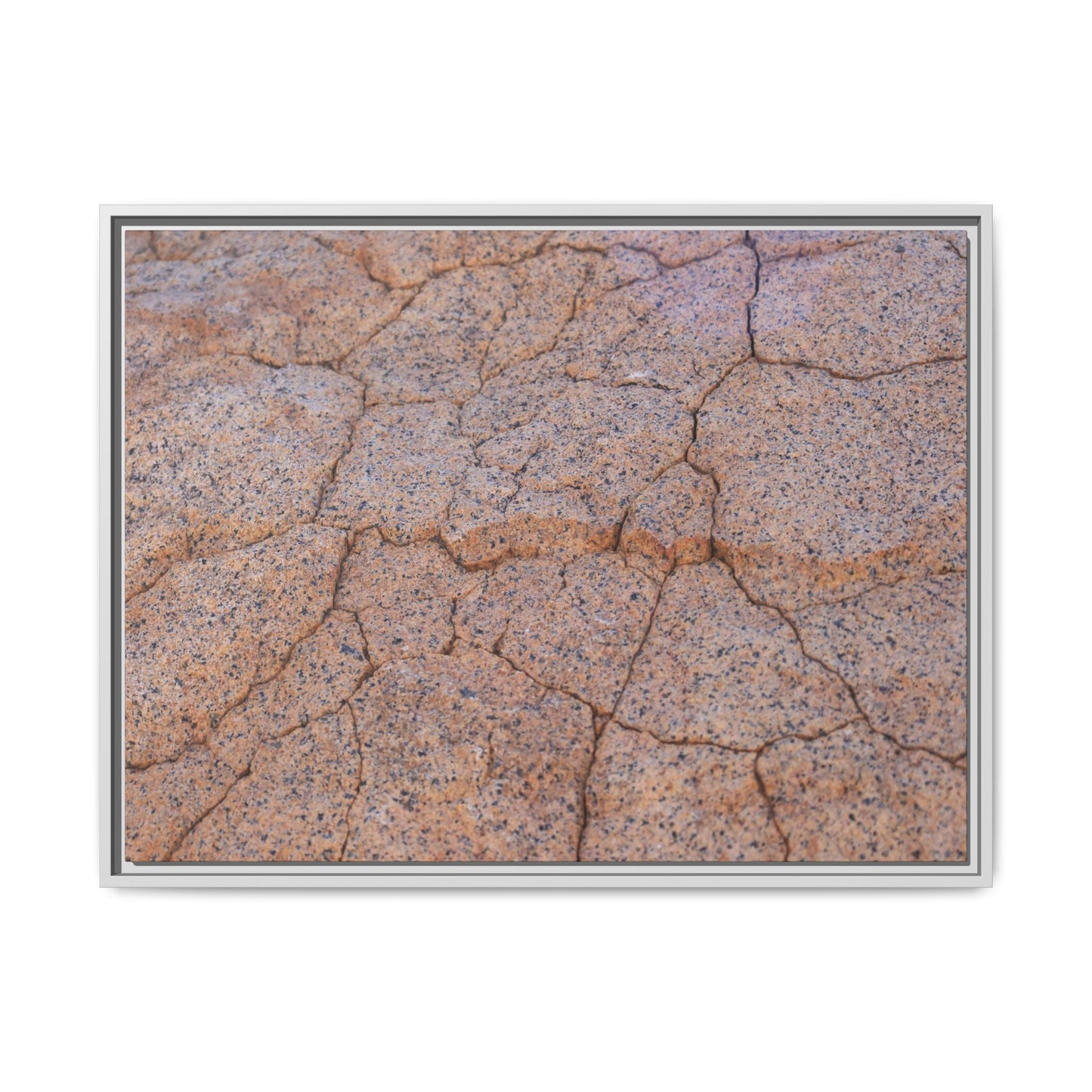 Fragmented Earth - Unique Stretched Canvas Wall Art - Art By Earth