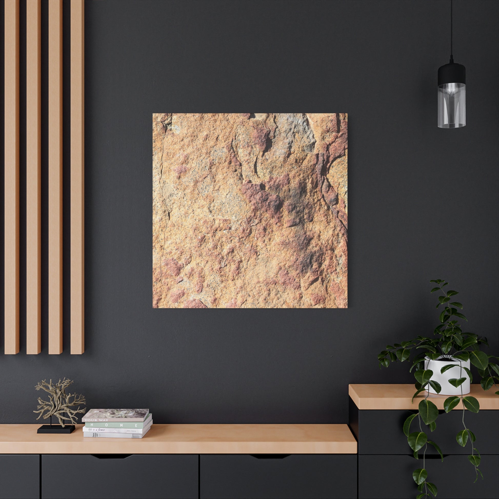 Terracotta Tears - Unique Frameless Canvas Wall Art - Art By Earth