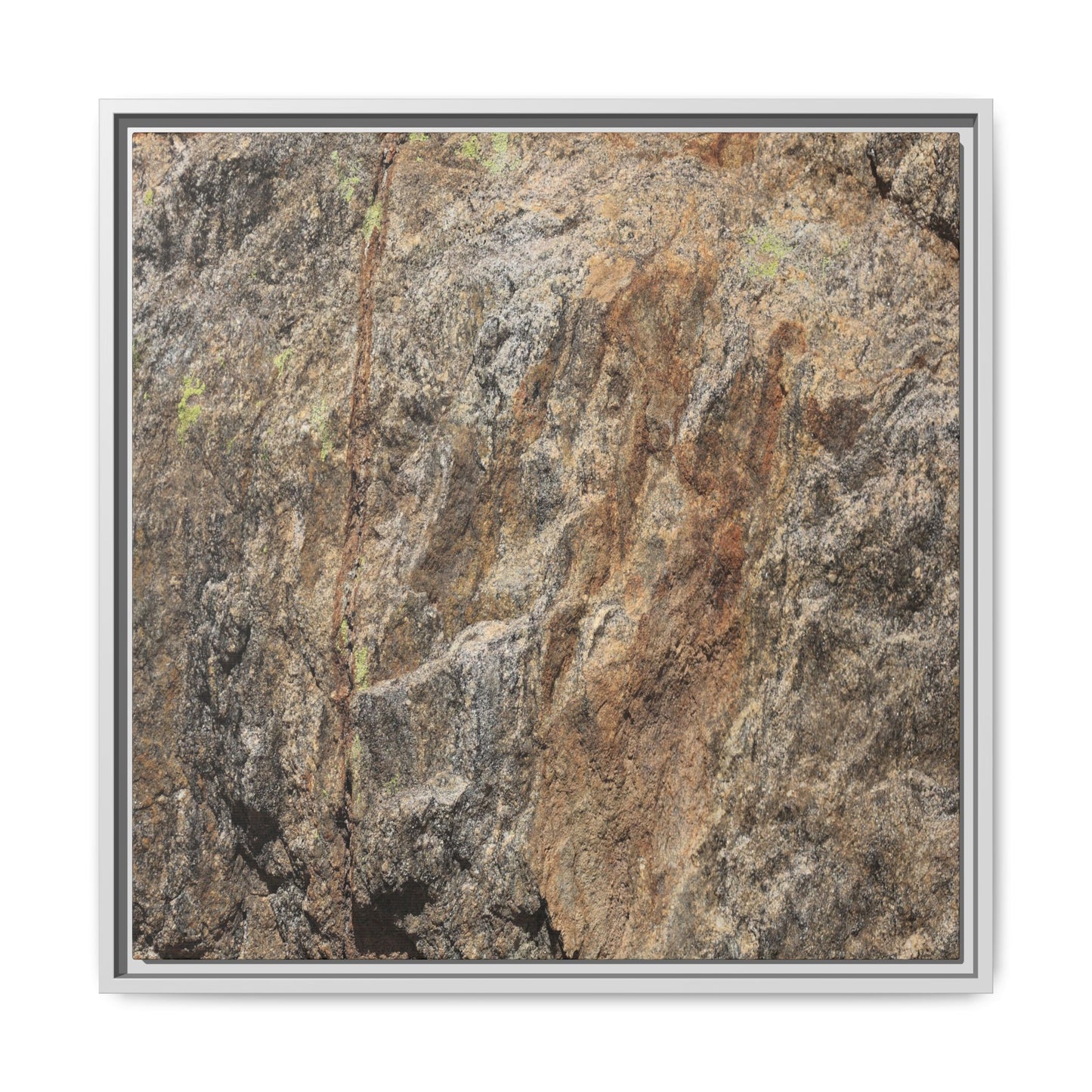 Weathered Rock Formation - Unique Stretched Canvas Wall Art - Art By Earth