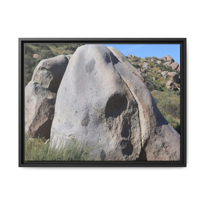 Skull Rock Desert - Unique Stretched Canvas Wall Art - Art By Earth