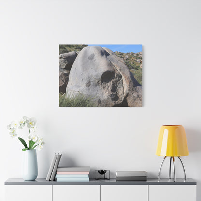 Skull Rock - Unique Frameless Canvas Wall Art - Art By Earth