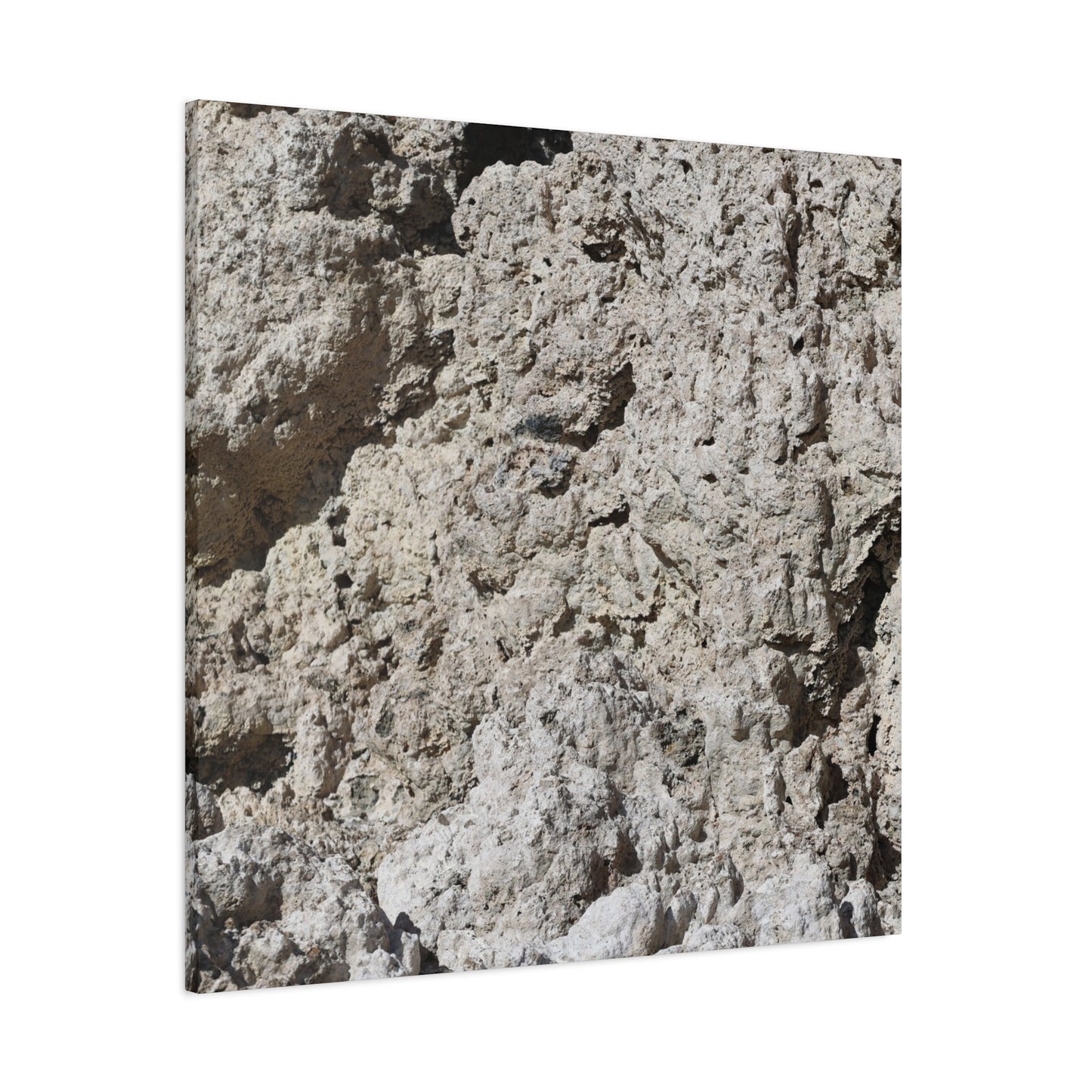 Limestone Symphony - Unique Frameless Canvas Wall Art