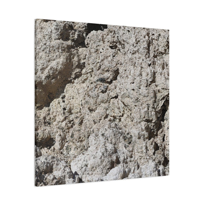Limestone Symphony - Unique Frameless Canvas Wall Art