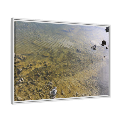 Ripples of Stone - Unique Stretched Canvas Wall Art