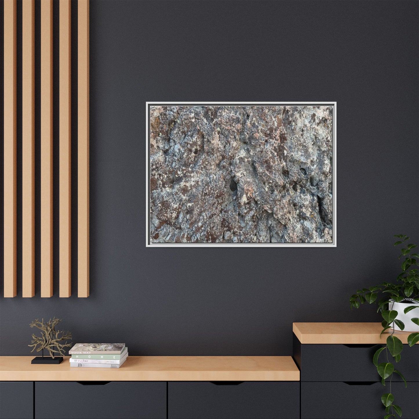 Stone's Memory - Unique Stretched Canvas Wall Art
