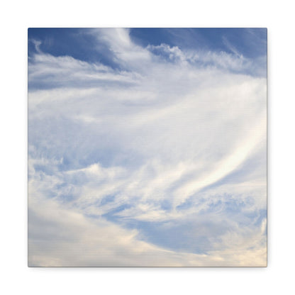 Whispers of Celestial Breath - Unique Frameless Canvas Wall Art - Art By Earth