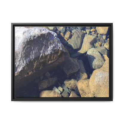 Stone Sanctuary - Unique Stretched Canvas Wall Art