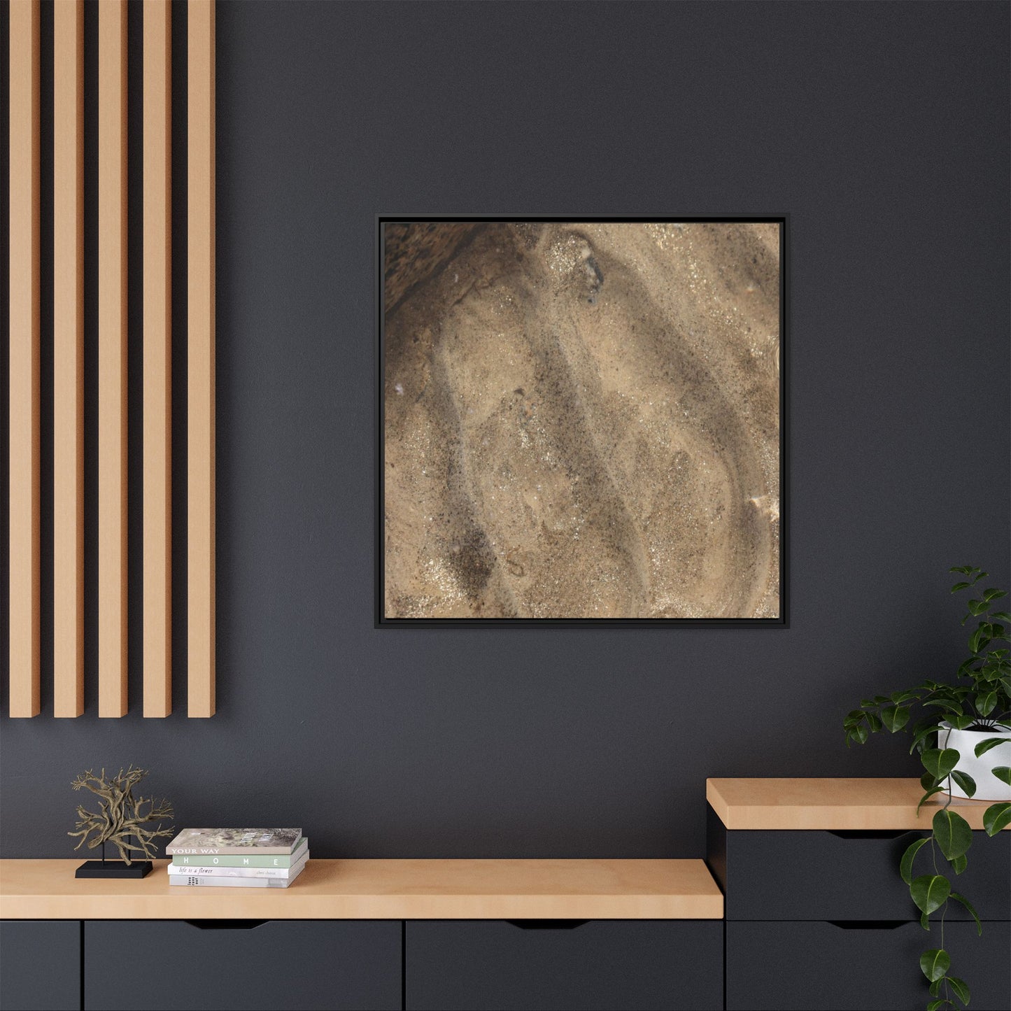 Tidal Pool Secrets - Unique Stretched Canvas Wall Art - Art By Earth