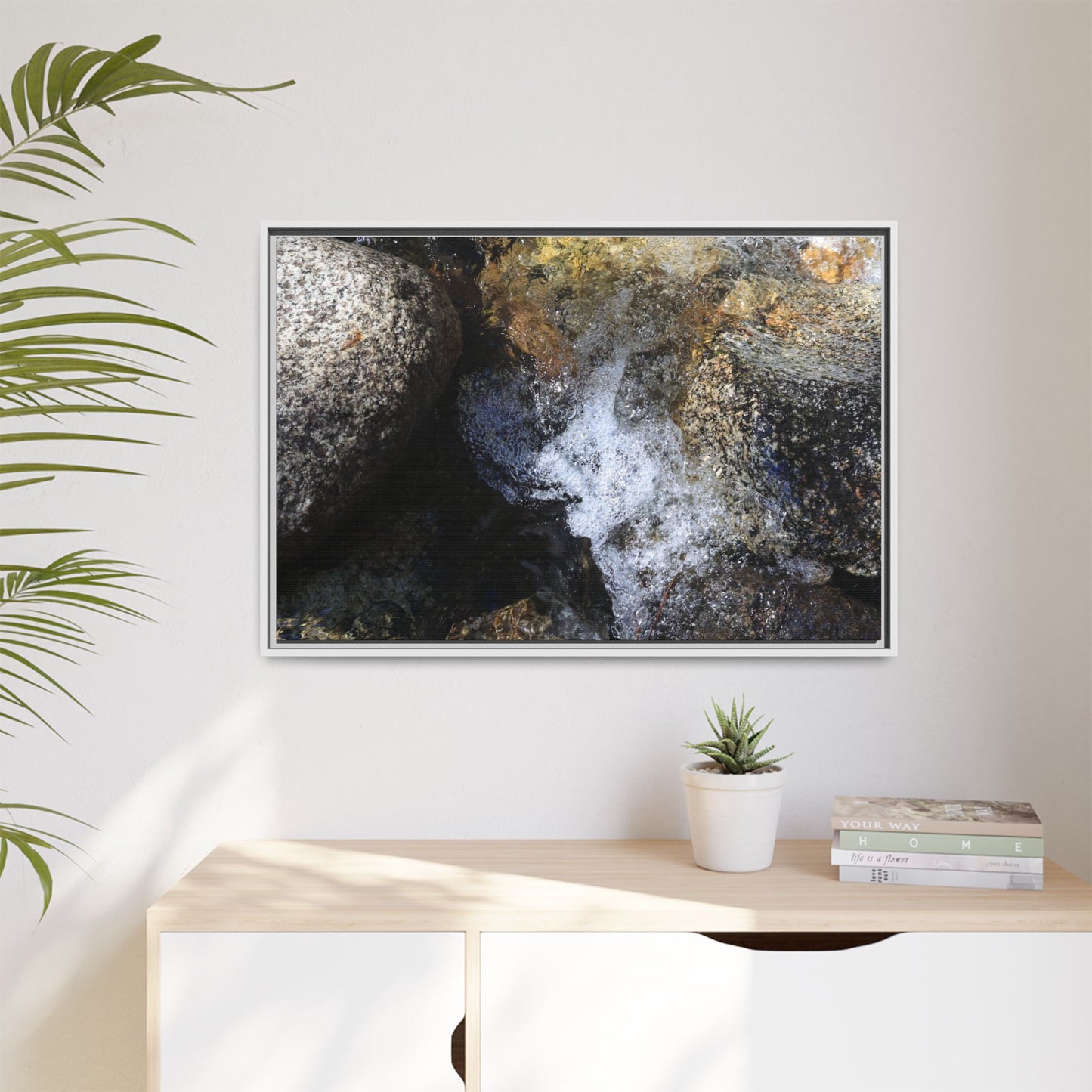 Nature's Turbulence - Unique Stretched Canvas Wall Art - Art By Earth