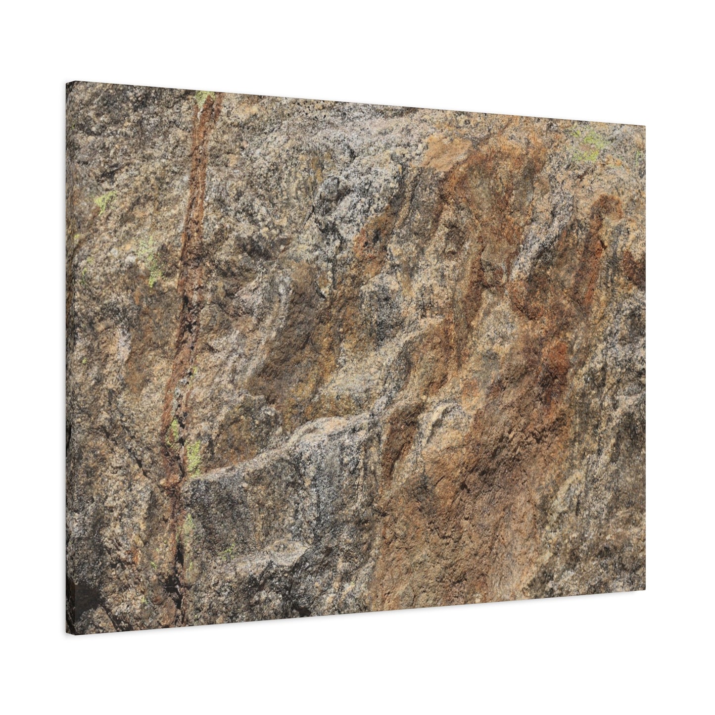 Erosion's Palette - Unique Frameless Canvas Wall Art - Art By Earth