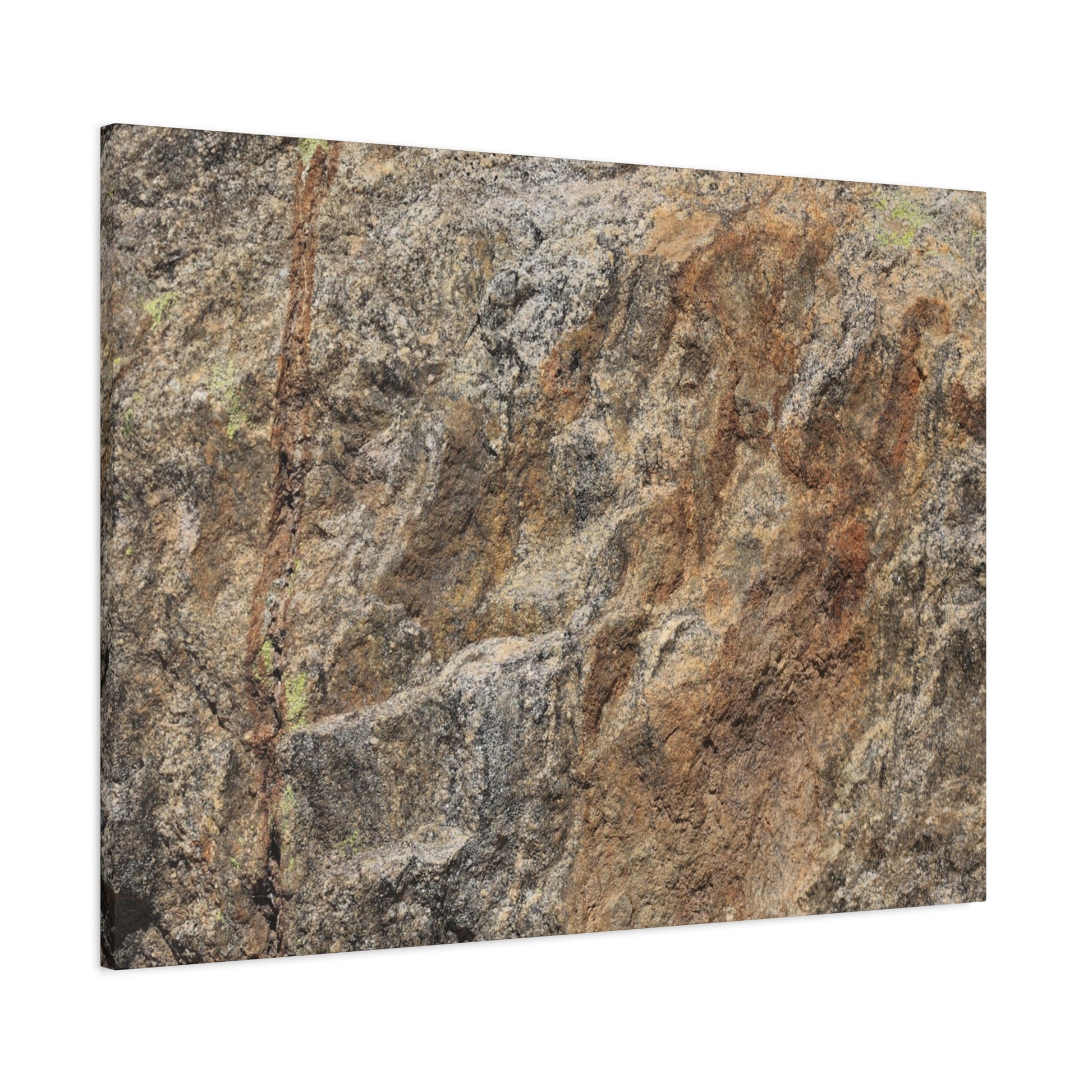 Erosion's Palette - Unique Frameless Canvas Wall Art - Art By Earth