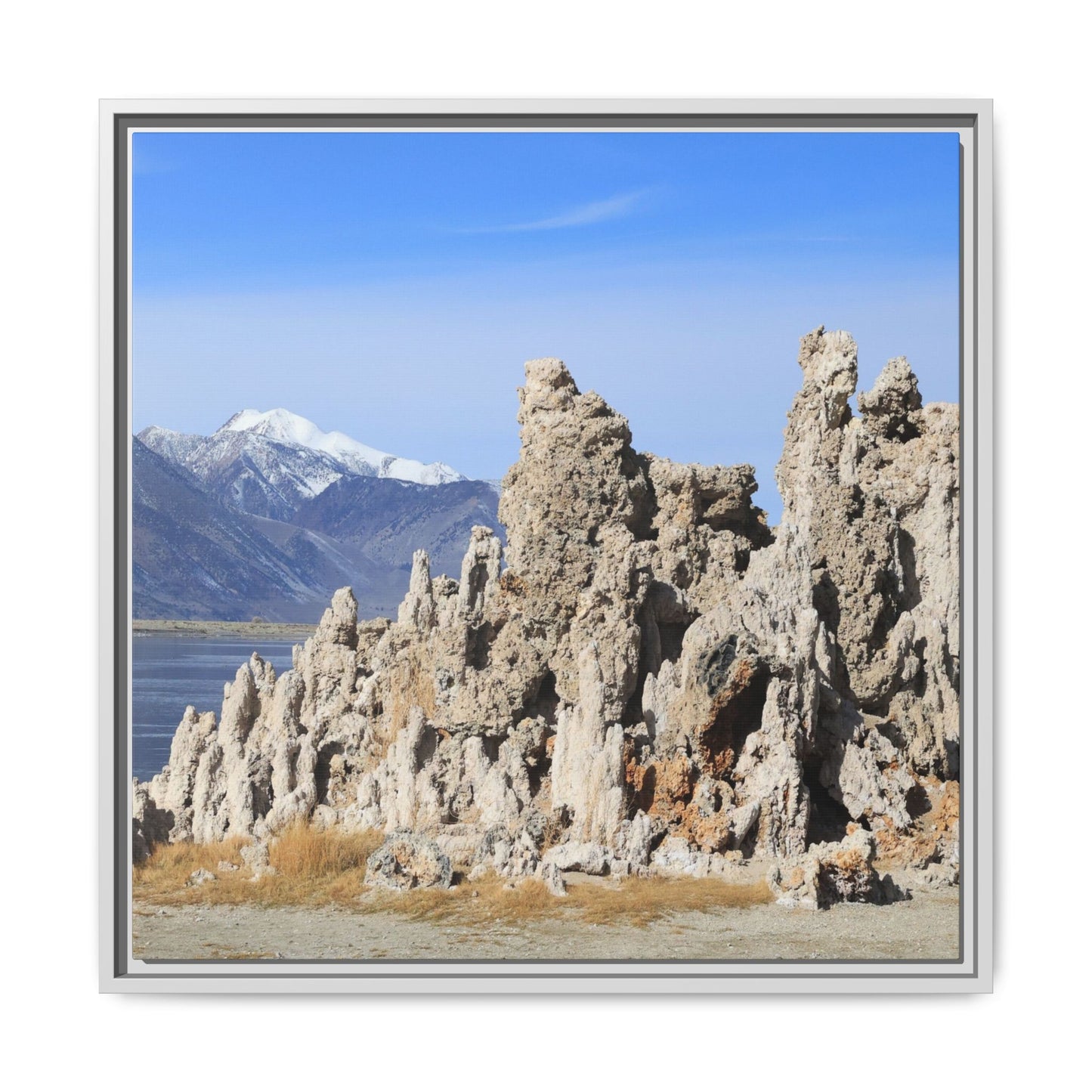 Mono Lake Tufa - Unique Stretched Canvas Wall Art