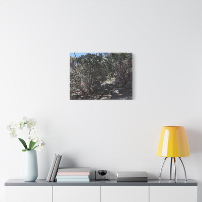 Desert Blooms - Unique Frameless Canvas Wall Art