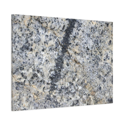 Crystalline Bubbles - Unique Frameless Canvas Wall Art - Art By Earth