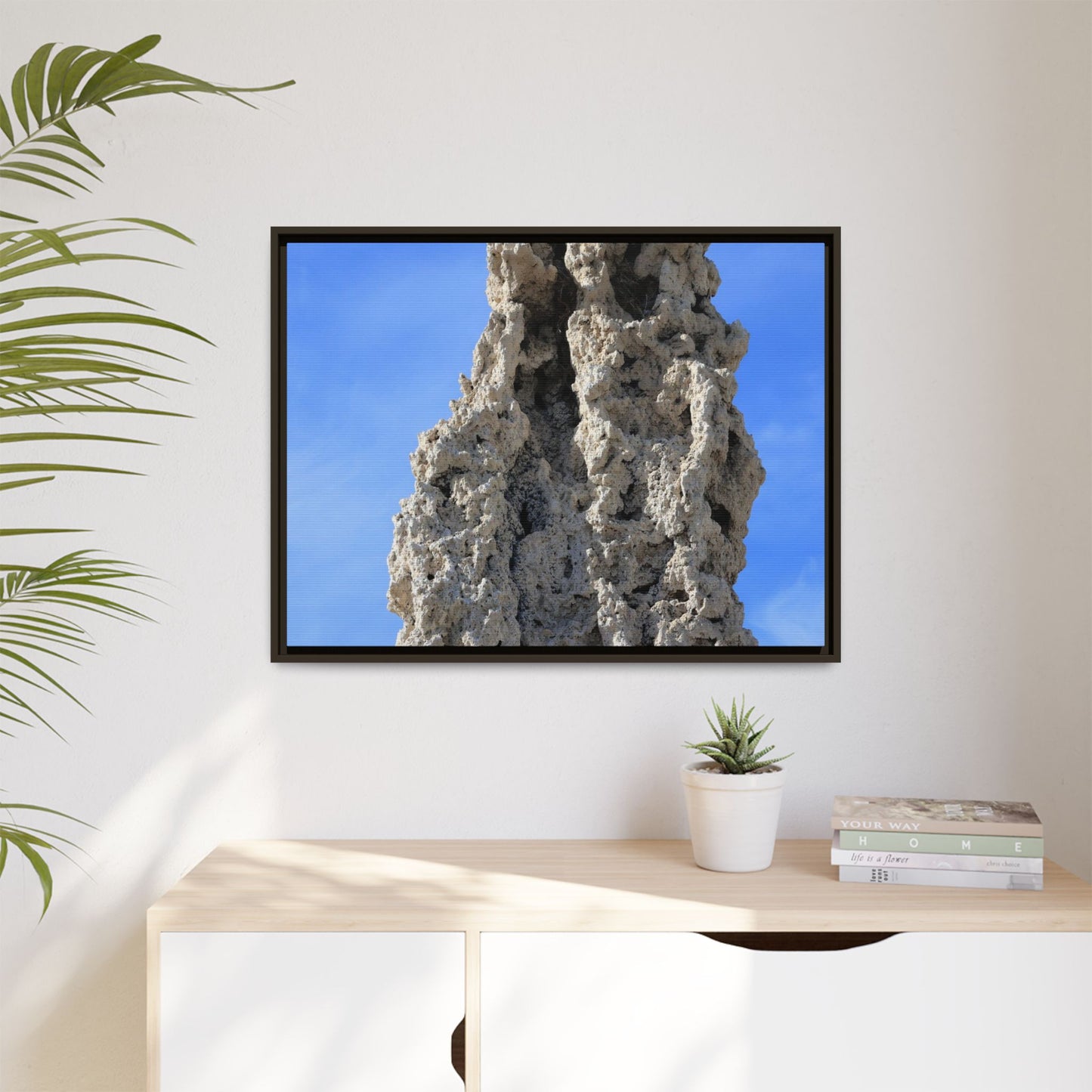 Stone Sentinel - Unique Stretched Canvas Wall Art