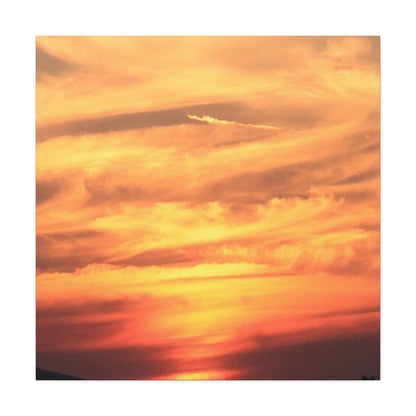 Golden Whispers - Unique Frameless Canvas Wall Art - Art By Earth