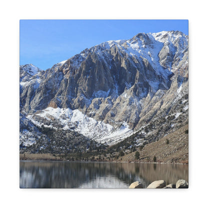 Reflections of Solitude - Unique Frameless Canvas Wall Art