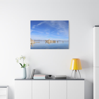 Stillness Reflected - Unique Frameless Canvas Wall Art