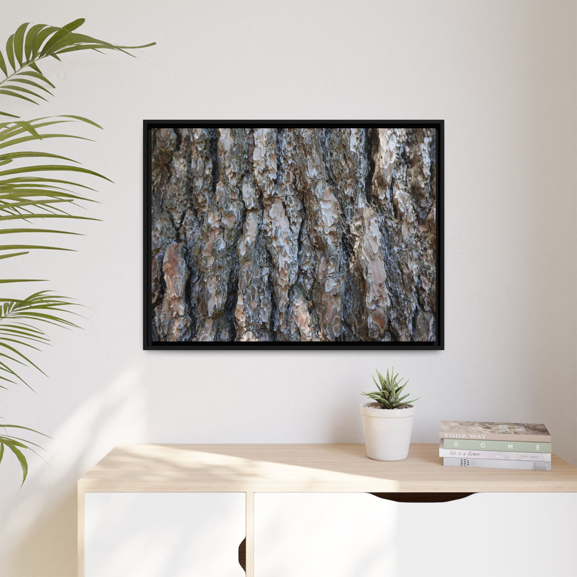 Bark Whispers - Unique Stretched Canvas Wall Art - Art By Earth