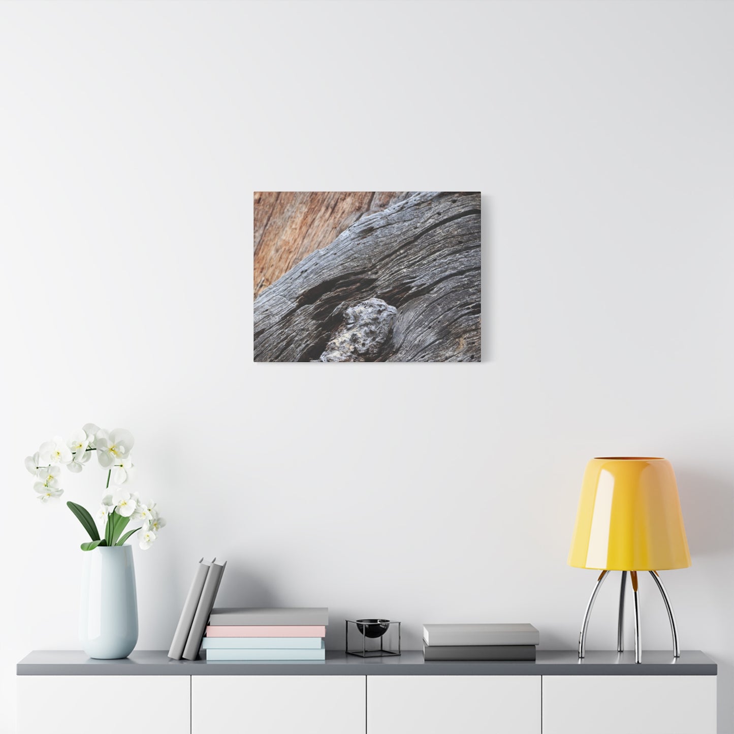 Tree Bark Texture - Unique Frameless Canvas Wall Art - Art By Earth