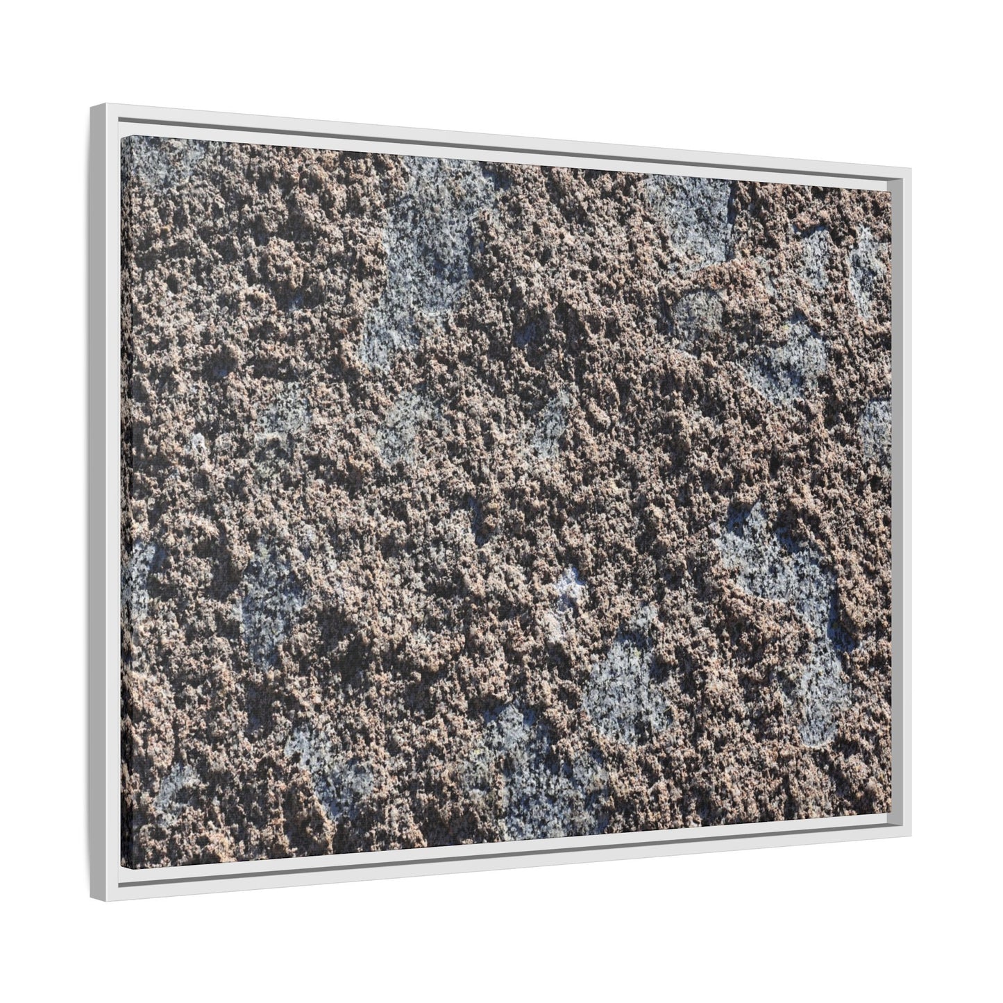 Textured Ground - Unique Stretched Canvas Wall Art