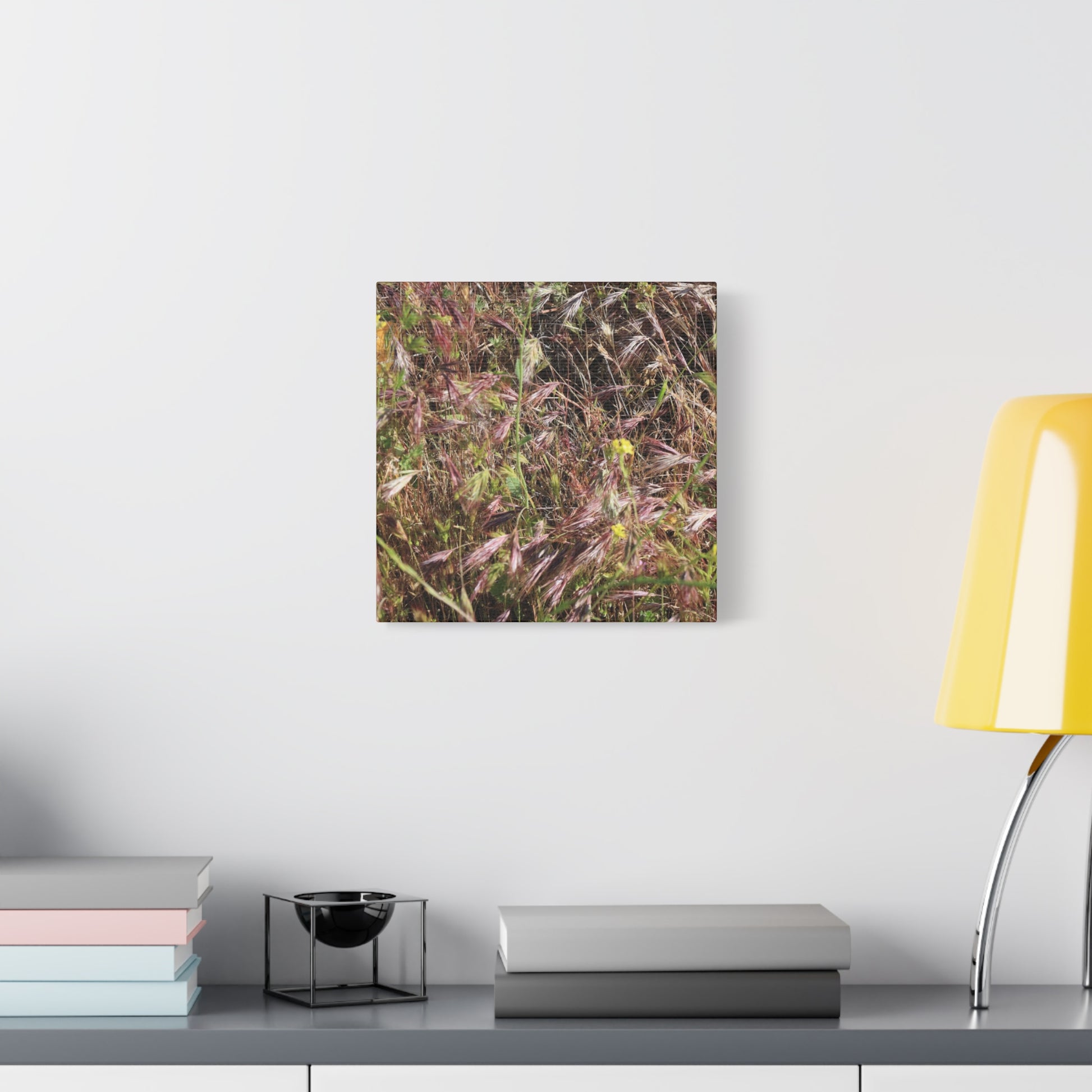Autumn Wildflower Meadow in Transition - Unique Frameless Canvas Wall Art - Art By Earth