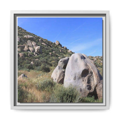 Ancient Stone Guardian - Unique Stretched Canvas Wall Art - Art By Earth