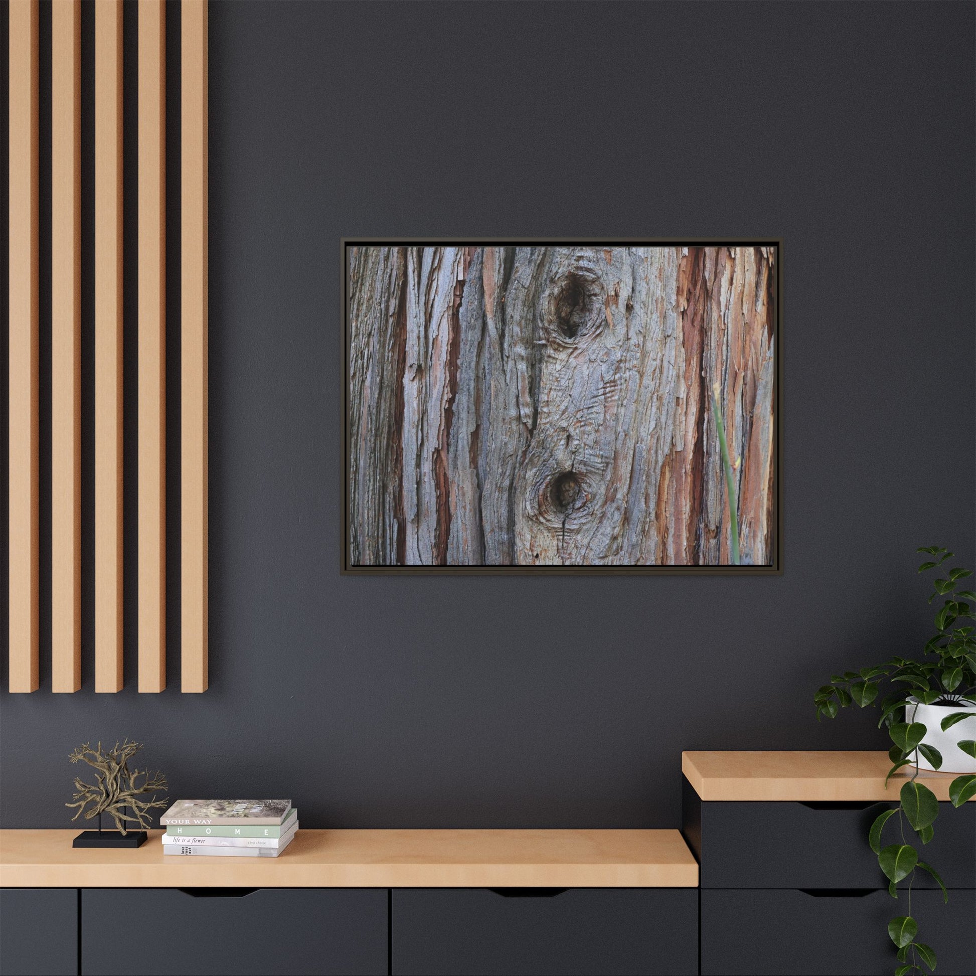 Knotty Nature - Unique Stretched Canvas Wall Art - Art By Earth