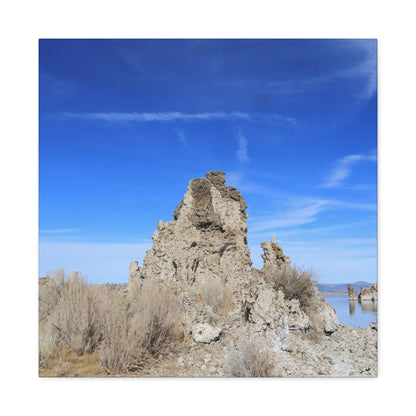 Mono Lake Solitude - Unique Frameless Canvas Wall Art