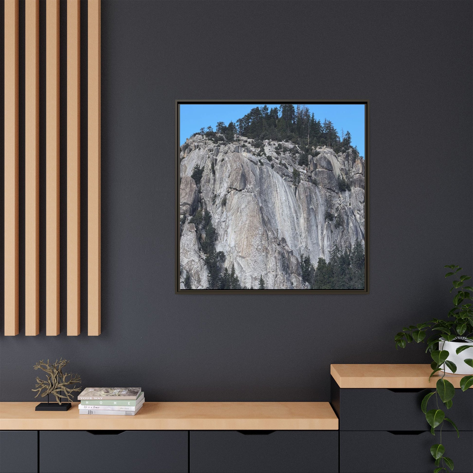 Granite Monument - Unique Stretched Canvas Wall Art - Art By Earth