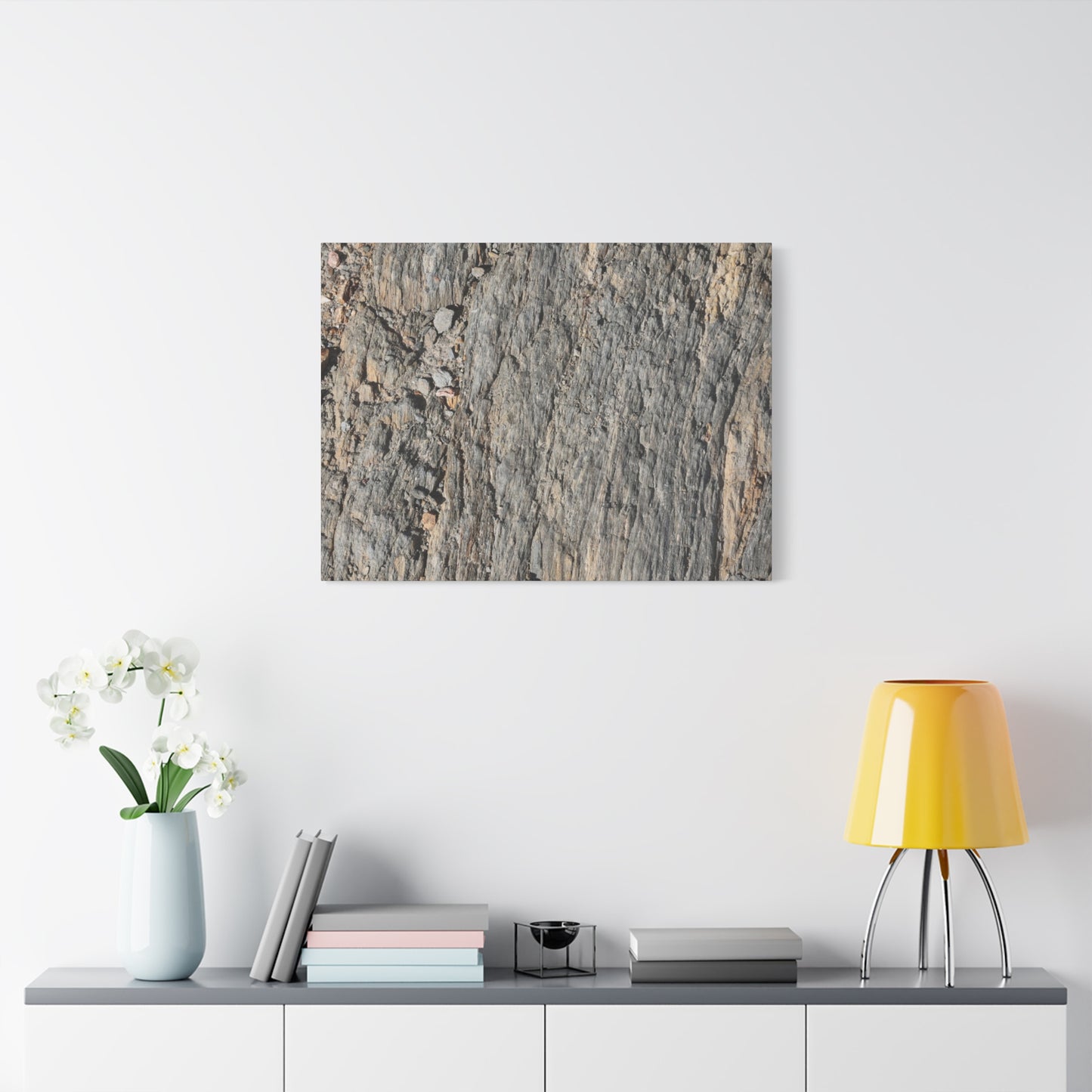 Bark Echoes - Unique Frameless Canvas Wall Art - Art By Earth
