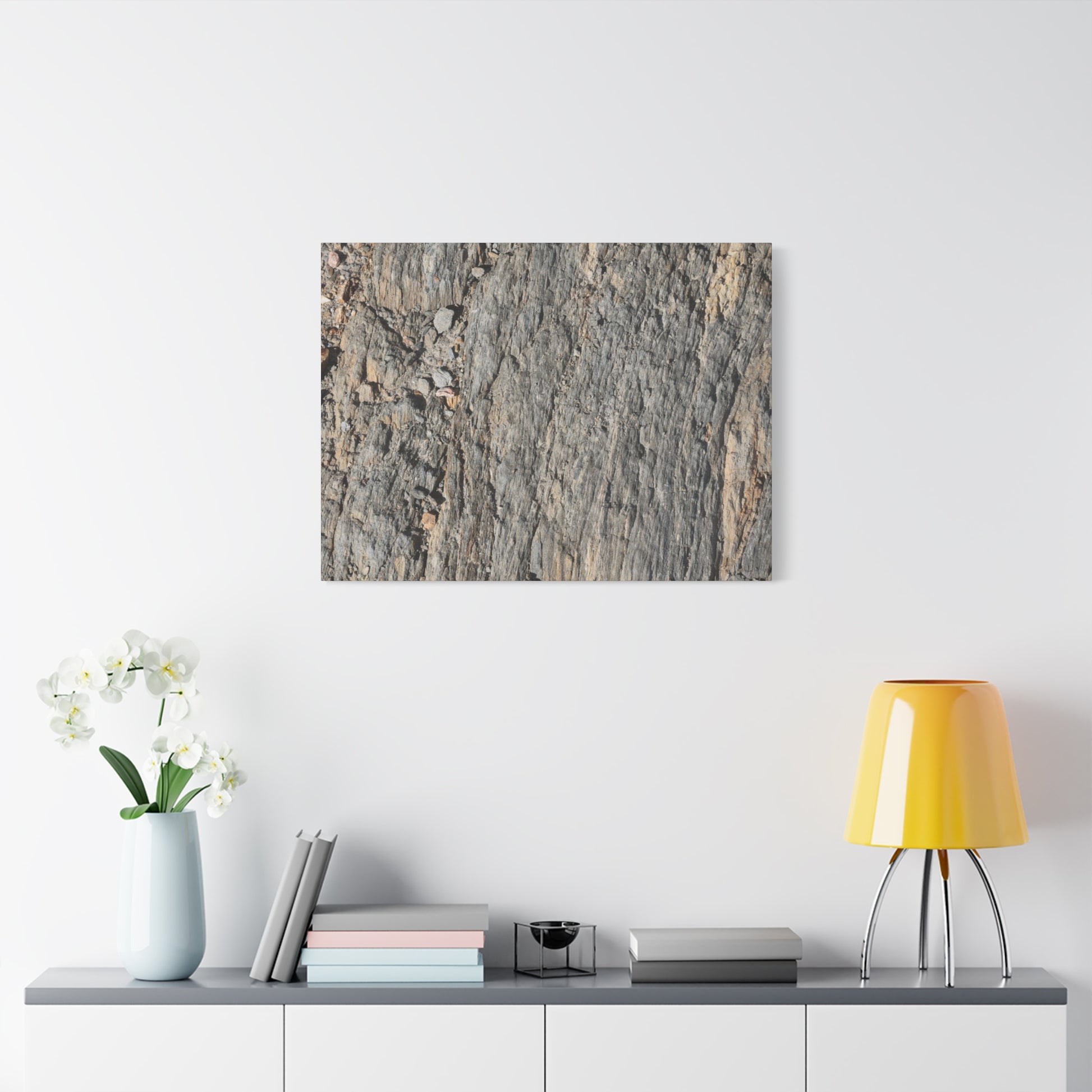 Bark Echoes - Unique Frameless Canvas Wall Art - Art By Earth