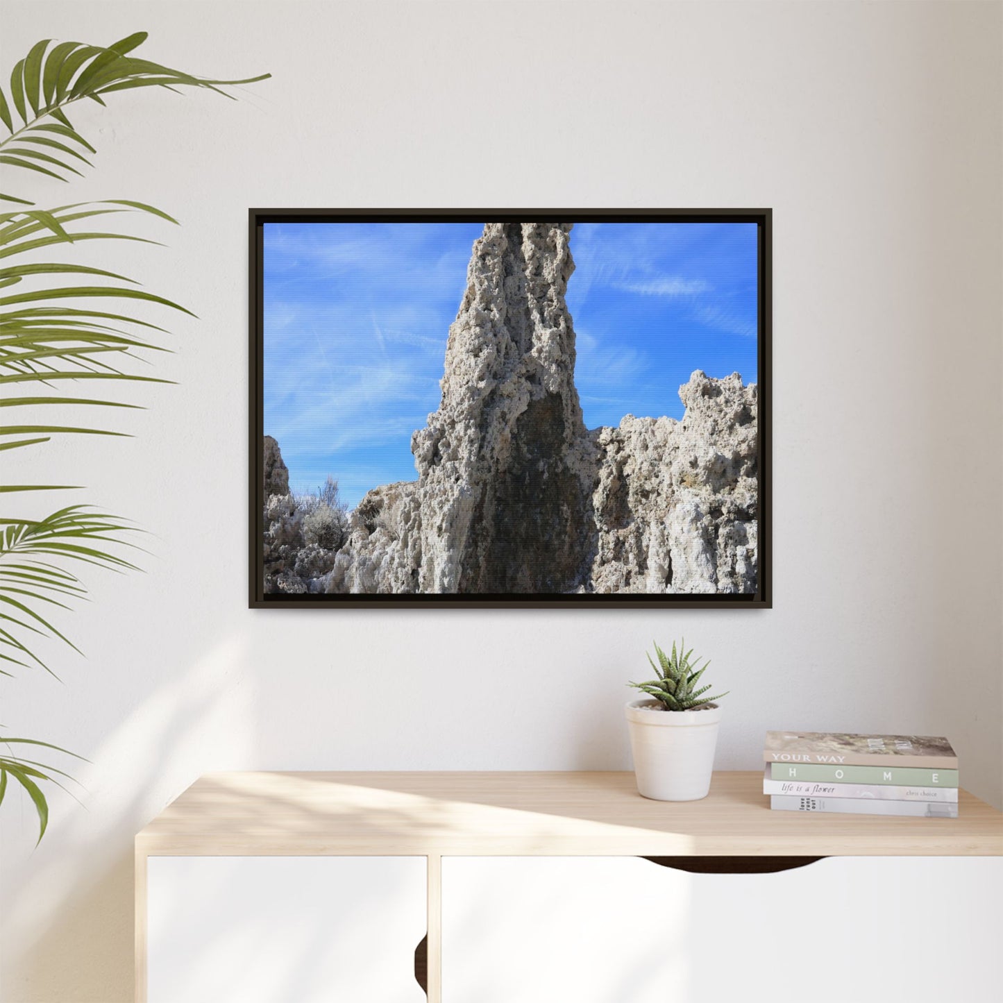Sentinel of Stone - Unique Stretched Canvas Wall Art