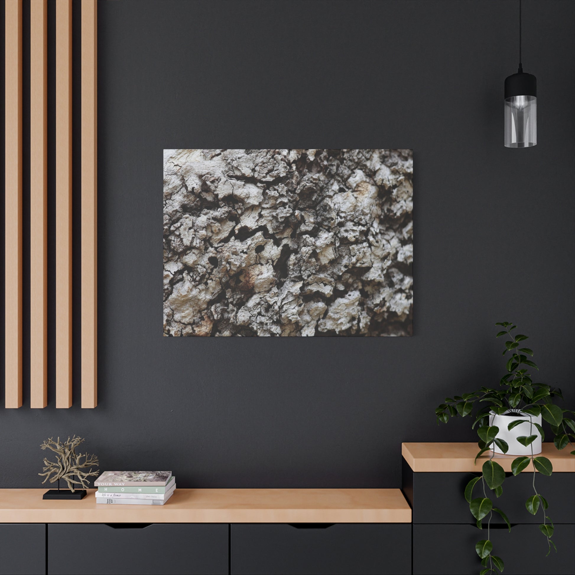 Cracked Earth Tapestry - Unique Frameless Canvas Wall Art - Art By Earth
