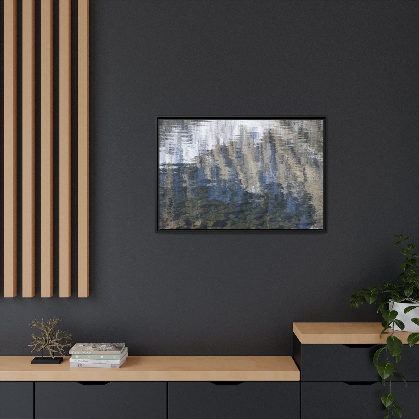 Liquid Memories - Unique Stretched Canvas Wall Art