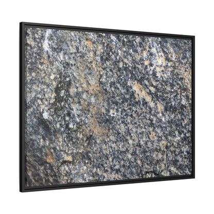 Crystalline Echoes - Unique Stretched Canvas Wall Art - Art By Earth