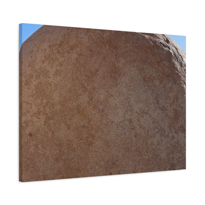 Stone Sphere of Silence - Unique Frameless Canvas Wall Art - Art By Earth