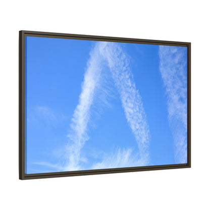 Skyward Whispers - Unique Stretched Canvas Wall Art - Art By Earth