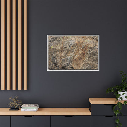 Weathered Rock Formation - Unique Stretched Canvas Wall Art - Art By Earth