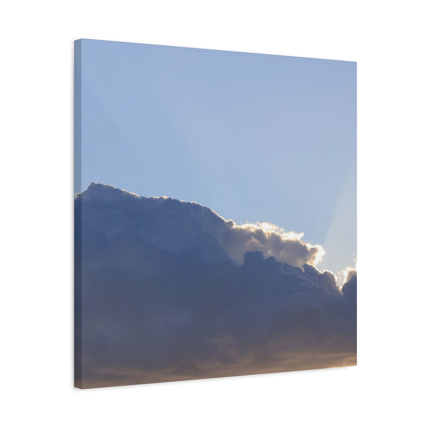 Cloud Mountain - Unique Frameless Canvas Wall Art