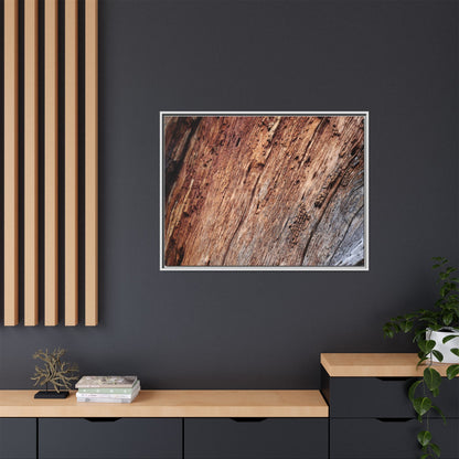 Time's Mark - Unique Stretched Canvas Wall Art - Art By Earth