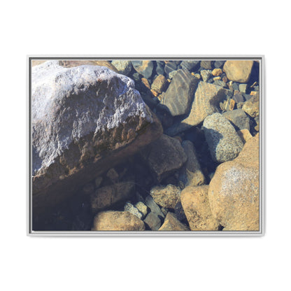 Stone Sanctuary - Unique Stretched Canvas Wall Art