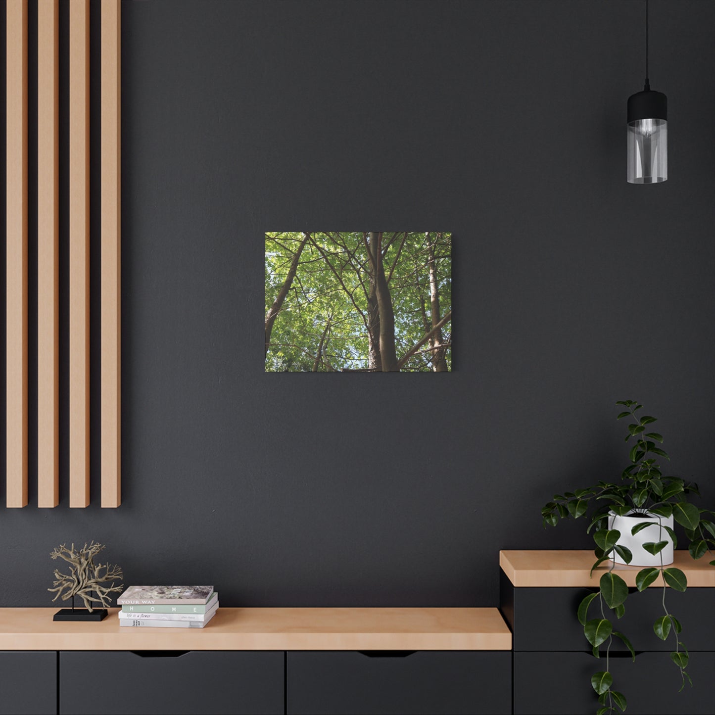 Canopy of Light - Unique Frameless Canvas Wall Art