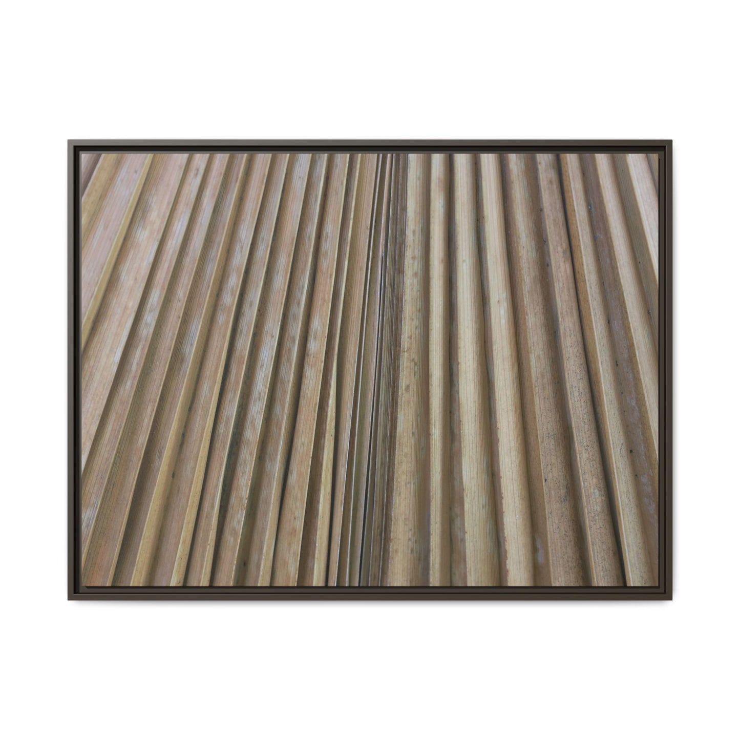 Wooden Whispers - Unique Stretched Canvas Wall Art - Art By Earth